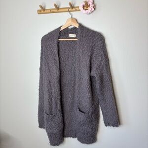 Altar'd State Charcoal Textured Cardigan
